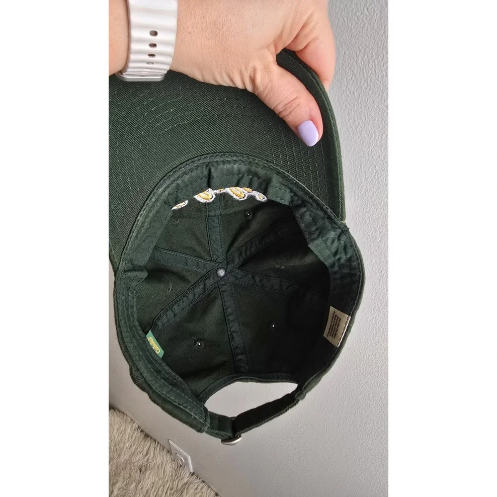Cabela's Baseball Cap Hat Men's Green Adjustable Logo‎ Embroidered Casual